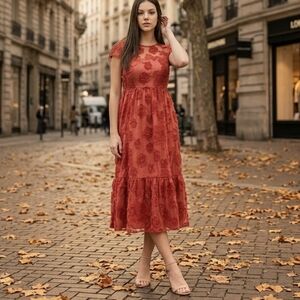 Petal & Pup Abbey Midi Dress